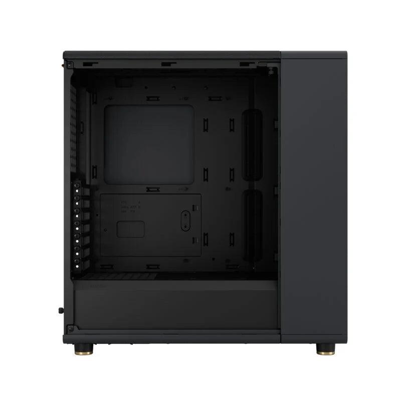 Fractal North - Black & Tempered Glass - Utopia Computers